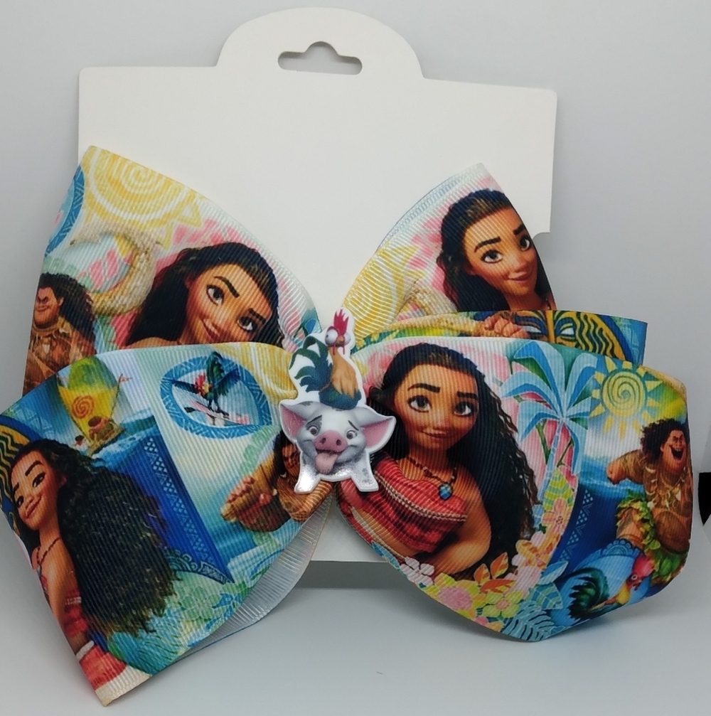 Moana hair bow
